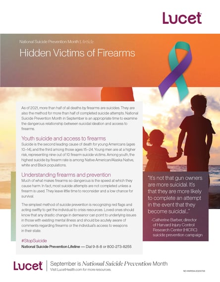 Hidden Victims of Firearms | Article