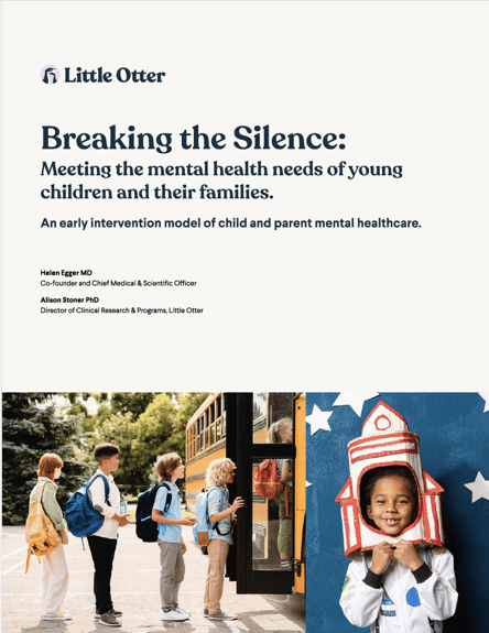 Breaking the Silence: Meeting the mental health needs of young children and their families