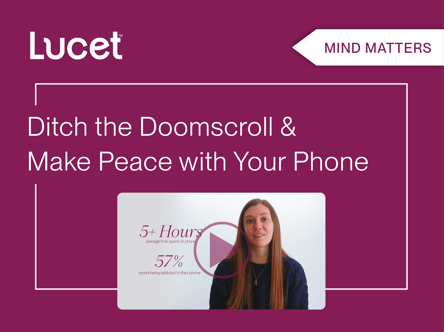 Mind Matters | Ditch the doomscroll & make peace with your phone 📱