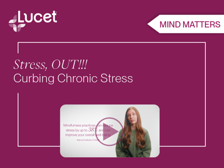 Mind Matters | Stress, OUT! Curbing chronic stress 😵‍💫