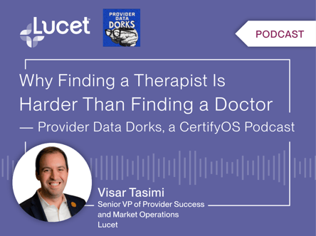 Why Finding a Therapist Is Harder Than Finding a Doctor | 