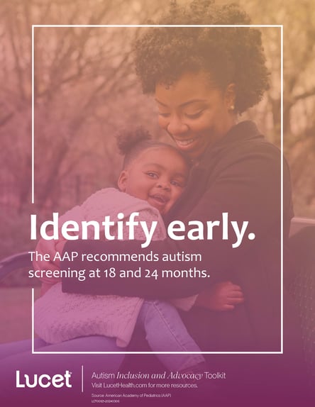 Autism: Identify Early | Poster