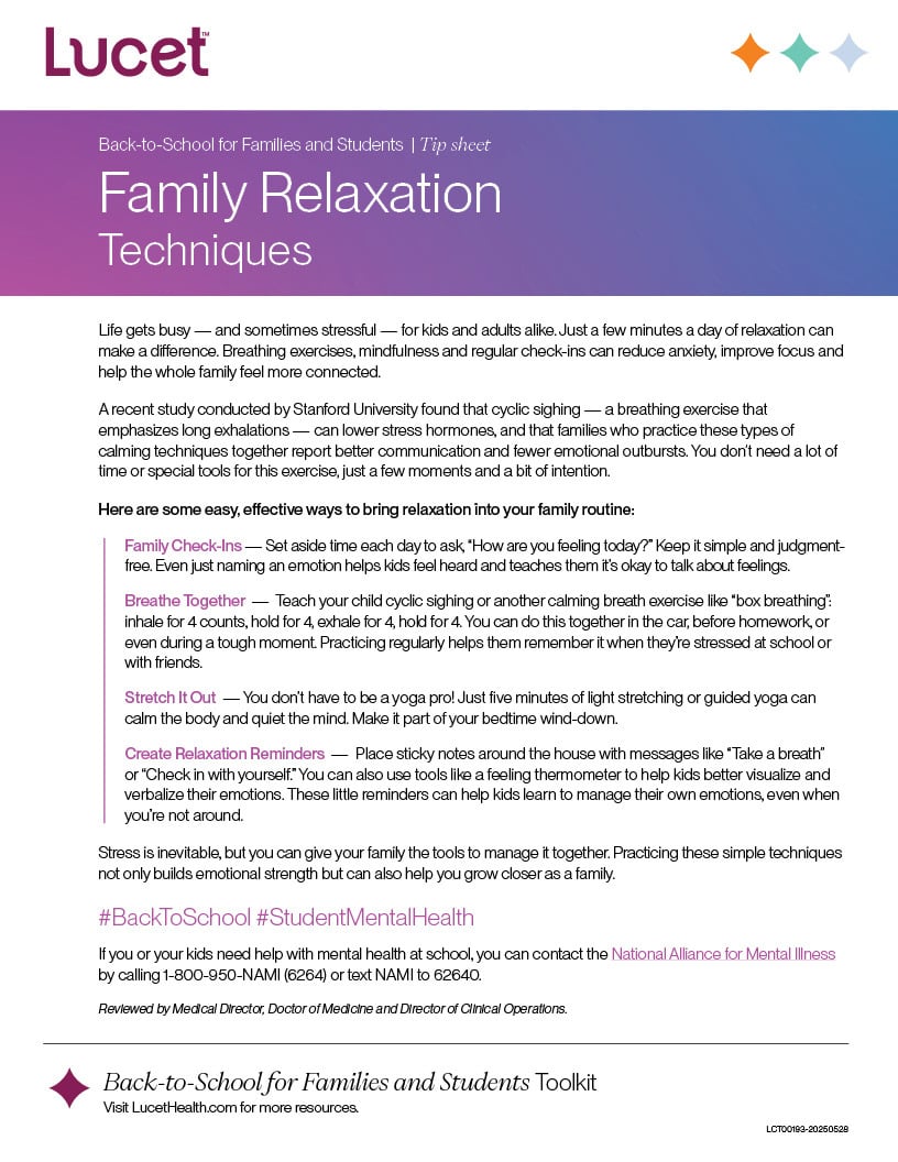 Tip-Sheet-Family-Relaxation-Techniques