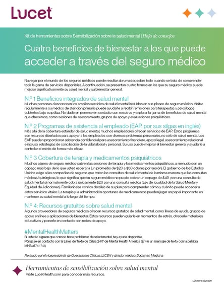 Cuatro beneficios de bienestar a los que puede acceder a través del seguro médico | Hoja de consejos