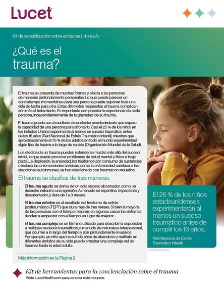 ¿Qué es el trauma? | Artículo