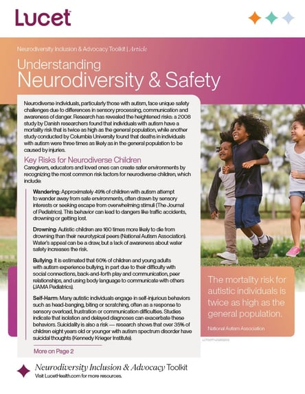 Neurodiversity, Autism & Safety | Article