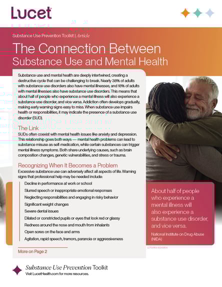 The Interconnection Between Substance Use and Mental Health | Article
