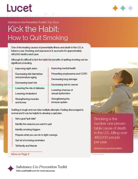 Kick the Habit: How to Quit Smoking | Tip Sheet